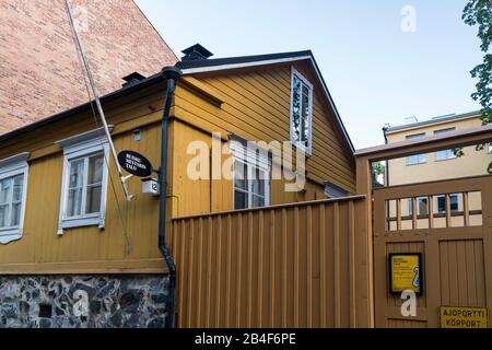 Helsinki, Ruiskumestari-Haus, Stadtmuseum, das älteste Holzgebäude der Stadt Stockfoto