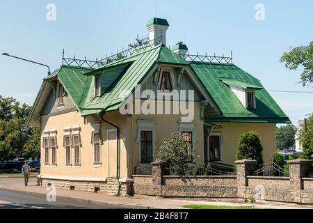 Estland, Tallinn, Jugendstil-Architektur, Hotel Mansion Park Stockfoto