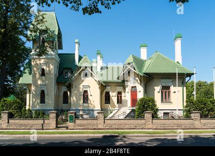 Estland, Tallinn, Jugendstil-Architektur, Hotel Mansion Park Stockfoto