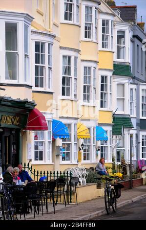 Weymouth. März 2020. Wetter in Großbritannien. Die Menschen beginnen das Wochenende früh, wenn Sonnenschein in die Stadt zurückkehrt. Kredit: Stuart frettwell/Alamy Live News Stockfoto