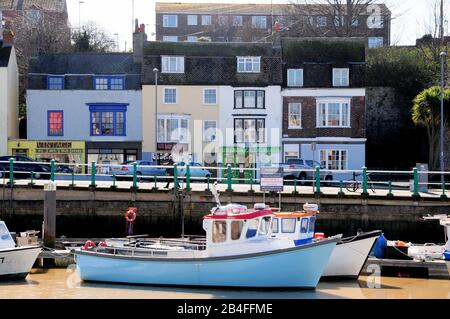 Weymouth. März 2020. Wetter in Großbritannien. Die Menschen beginnen das Wochenende früh, wenn Sonnenschein in die Stadt zurückkehrt. Kredit: Stuart frettwell/Alamy Live News Stockfoto