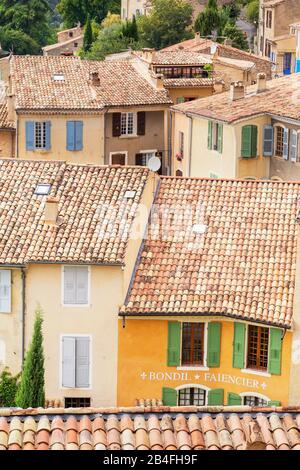 Moustiers Sainte Marie, Alpes de Haute Provence, Provence, Frankreich, Europa Stockfoto