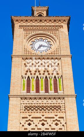 Clocktower, Toledo, Castilla La Mancha, Spanien Stockfoto