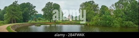 Fasanenschlösschen im Park des Schlosses Moritzburg, Sachsen, Deutschland Stockfoto