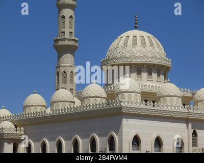 Aldahaar Moschee, Hurghada, Aegypten Stockfoto