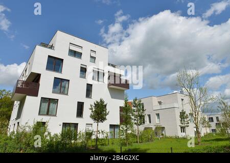 Wohnungssiedlung "5 Morgen", Clayallee, Dahlem, Berlin, Deutschland Stockfoto