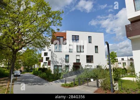 Wohnungssiedlung "5 Morgen", Clayallee, Dahlem, Berlin, Deutschland Stockfoto