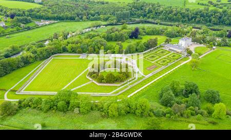 Die Schlacht Am Boyne Field im County Louth, Irland. Stockfoto