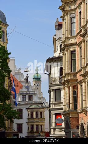 Europa, Deutschland, Bayern, Stadt München, Altstadt, Hofbräuhaus am Platzl, Stockfoto