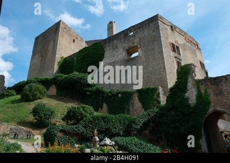 Die Burg Landstejn, Tschechien, wurde Anfang des 13. Jahrhunderts vermutlich von den mährischen Premysliden als Stützpunkt für das Gebiet von Böhmen, Mähren und Österreich erbaut. Stockfoto