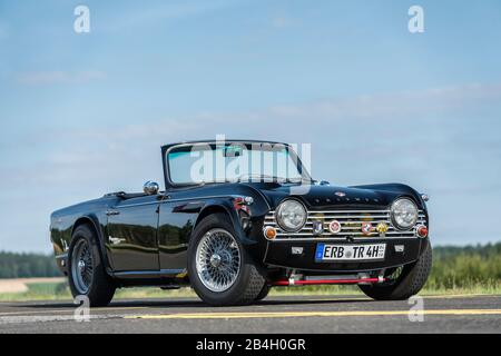 Michelstadt, Hessen, Deutschland, Triumph TR 4A, Roadster, Baujahr 1965, 120 ps, 2,2 Liter Stockfoto