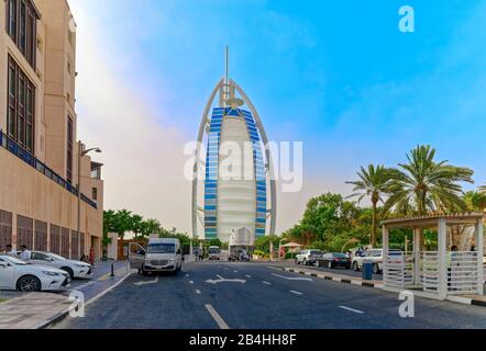 Dubai, VAE, Burj Al Arab, Luxury Hotel, Dubai Stockfoto