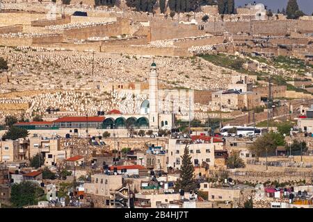 Israel, Stadtbild, Panorama, Jerusalem Stockfoto