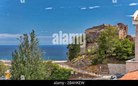 Die Einsiedelei der Virgen de la Pena in Mijas Pueblo Stockfoto