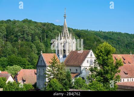 Deutschland, Baden-Württemberg, Tübingen - Bebenhausen, Klosterkirche, gotischer Dachreiter (Vierungsturm) Stockfoto