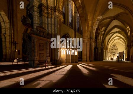 Deutschland, Sachsen-Anhalt, Magdeburg, 16-kornige Kapelle im Dom, Editha und Otto in der Kapelle. Stockfoto