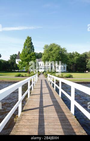 Altes Kurhaus, Bad Zwischenahn, Niedersachsen, Deutschland, Europa Stockfoto