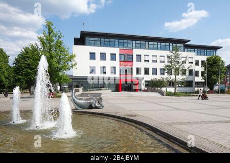 Rathaus, Bad Zwischenahn, Niedersachsen, Deutschland, Europa Stockfoto