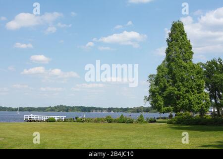 Kurpark, Bad Zwischenahn, Niedersachsen, Deutschland, Europa Stockfoto