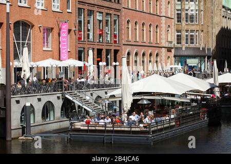Bleichenfleet, Hamburg, Deutschland, Europa Stockfoto