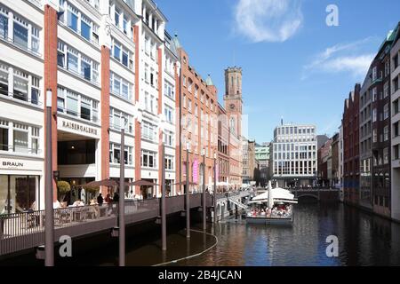 Bleichenfleet, Hamburg, Deutschland, Europa Stockfoto