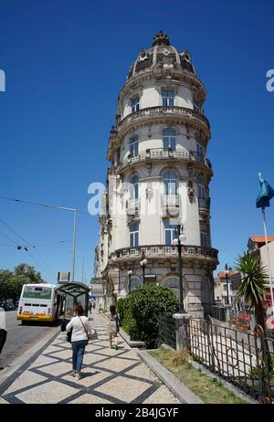 Europa, Portugal, Region Centro, Coimbra, Largo da Portagem, Hotel Astoria Stockfoto