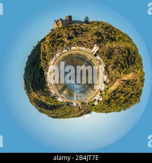 St. Goarshausen-Mittelrhein Stockfoto