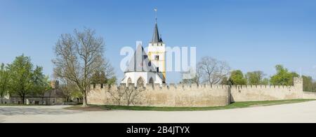 Schlosskirche in Ingelheim Stockfoto