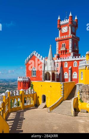 Pena Nationalpalast in Sintra, Portugal Stockfoto