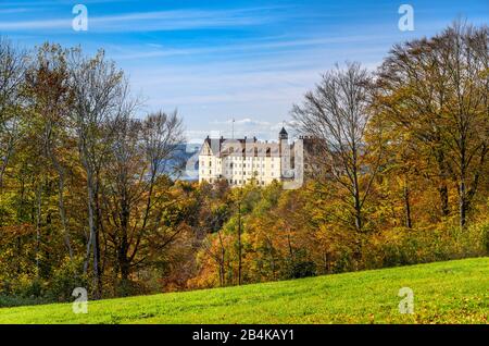 Deutschland, Baden-Württemberg, Linzgau, Bodensee, Heiligenberg, Schloss Heiligenberg Stockfoto