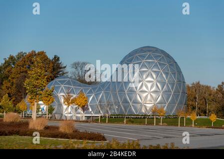 Deutschland, Sachsen, Kleinwelka, Dinosaurierpark Kleinwelka, Haupteingang, Oberlausitz. Stockfoto