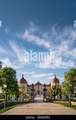 Deutschland, Schloss Moritzburg, Sachsen, Meissen, Europa Stockfoto