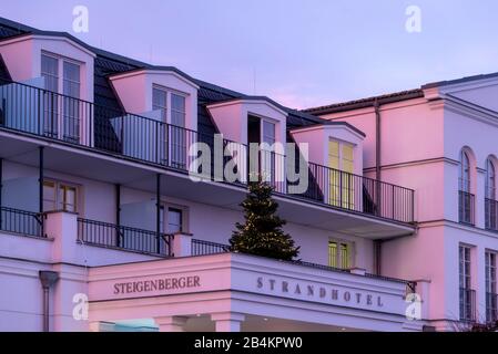 Deutschland, Mecklenburg-Vorpommern, Zingst, Hotel Steigenberger, Strandhotel in Zingst Stockfoto