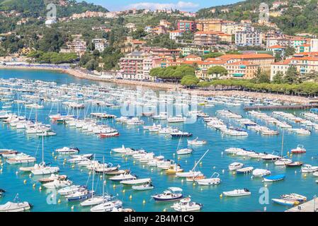 Marina Hafen, Genua, La Spezia, Ligurien, Italien, Stockfoto