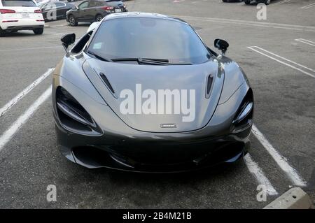 West Hollywood, Kalifornien, USA 6. März 2020 EIN allgemeiner Blick auf Atmosphäre ein MacLaren Car am 6. März 2020 in West Hollywood, Kalifornien, USA. Foto von Barry King/Alamy Stock Photo Stockfoto