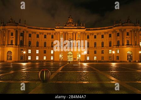 Europa, Deutschland, Berlin, Bebelplatz 1, Humboldt Universität, Abendstimmung Stockfoto