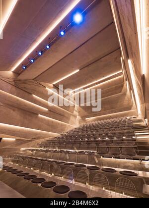 Blaibach Konzertsaal, Konzertsaal im Inneren, Blaibach, Bayerischer Wald, Bayern, Deutschland Stockfoto