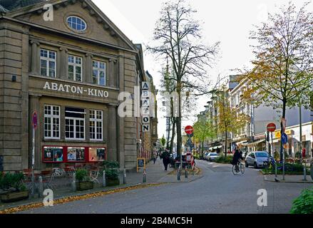 Europa, Deutschland, Hamburg, Rotherbaum, Architektur, Kino Abaton, am Allendeplatz, Univiertel, Programmkino, Stockfoto