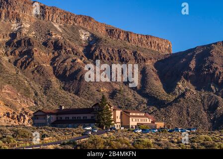 Spanien, Kanarische Inseln, Teneriffa, El Teide, Parador Nacional Hotel Stockfoto