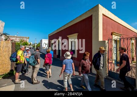 Das Haus, heute ein Museum, von Ingrid Bergman und Roberto Rossellini während der Dreharbeiten zu den Filmen Stromboli, Stromboli, Äolische Inseln, Äolische Inseln, Tyrrhenisches Meer, Süditalien, Europa, Sizilien, Italien Stockfoto