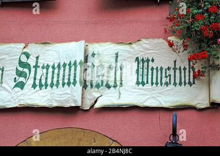 Turckheim ist eine französische Gemeinde im Elsaß. Das Departement Haut-Rhin in der Region Grand EST. Stockfoto