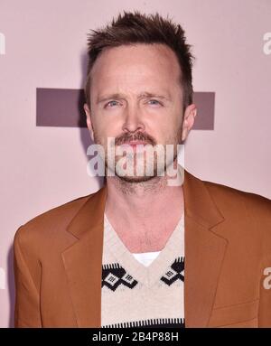 Hollywood, CA - 05. MÄRZ: Aaron Paul besucht die Premiere von HBO's "Westworld" Staffel 3 im TCL Chinese Theatre am 05. März 2020 in Hollywood, Kalifornien. Stockfoto