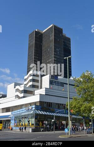 Hochhaus, 'Steglitzer Kreisel', Steglitz, Berlin, Deutschland Stockfoto