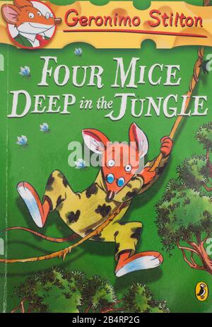Das klassische Kinderbuch, Vier Mäuse Tief im Dschungel von Geronimo Stilton