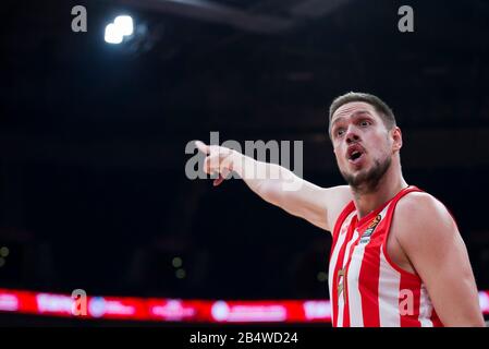 Belgrad, Serbien. März 2020. Vladimir Stimac von Crvena Zvezda mTS Belgrad Gesten. Kredit: Nikola Krstic/Alamy Live News Stockfoto