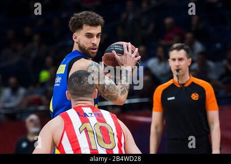 Belgrad, Serbien. März 2020. Scottie Wilbekin von Maccabi Fox Tel Aviv in Aktion. Kredit: Nikola Krstic/Alamy Live News Stockfoto