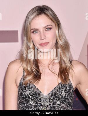 Hollywood, CA - 05. MÄRZ: Mia Marcon besucht die Premiere von HBO's "Westworld" Staffel 3 im TCL Chinese Theatre am 05. März 2020 in Hollywood, Kalifornien. Stockfoto