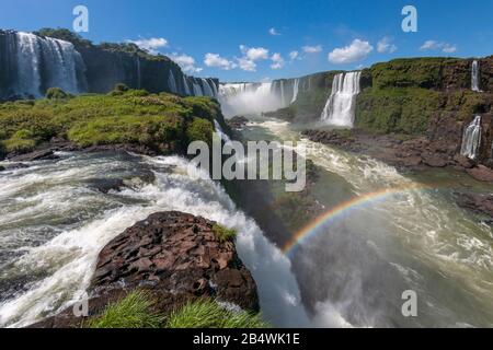 Iguacu Falls (Foz do Iguaçu), Brasilien. Stockfoto