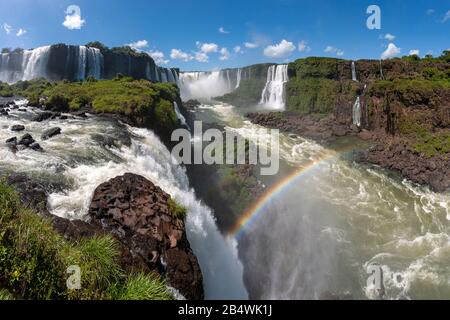 Iguacu Falls (Foz do Iguaçu), Brasilien. Stockfoto