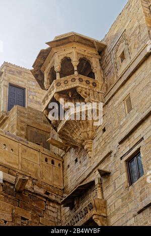 Jaisalmer, Rajasthan, indien. Januar 2014. Jaisalmer Fort, Rajasthan, Indien. Kredit: Bernard Menigault/Alamy Stock Photo Stockfoto